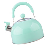 Maxbell 2.5L Stainless Steel Whistling Tea Kettle Coffee Kitchen Induction Green