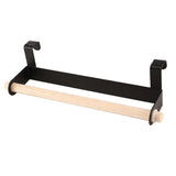 Maxbell Bathroom Towel Rack Kitchen Tissue Holder Over Door Hanger Type 1 Black