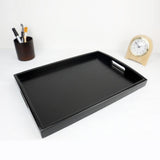 Maxbell Japanese Rectangular Fruit Food Server Tray Wooden Pallet E 30x20x3.5cm
