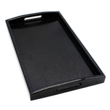 Maxbell Japanese Rectangular Fruit Food Server Tray Wooden Pallet E 30x20x3.5cm