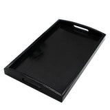 Maxbell Japanese Rectangular Fruit Food Server Tray Wooden Pallet B 45x35x4cm