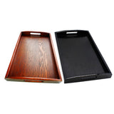 Maxbell Japanese Rectangular Fruit Food Server Tray Wooden Pallet B 45x35x4cm