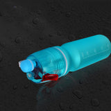 Maxbell 600ML Cyclone Sport Spraying Bottle Outdoor Water Cup for Travel Blue