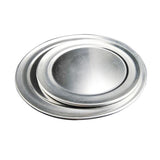 Maxbell Round Aluminium Pizza Tray Oven Safe/Kitchen/Outdoors/Chef/Cooking 12inch