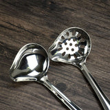 Maxbell Stainless Steel Scoop Tablespoon Flatware with Long Handle Soup