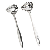 Maxbell Stainless Steel Scoop Tablespoon Flatware with Long Handle Soup