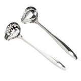 Maxbell Stainless Steel Scoop Tablespoon Flatware with Long Handle Soup
