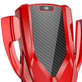 Maxbell Car Wireless Charger Automatic Clamping Phone Holder Sensor Mount Wine Red