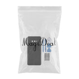 Maxbell Back Glass Replacement Battery Cover w/ Camera Lens for Samsung S10E Black
