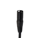 Maxbell 3-Pin XLR Male to Dual 2 Male Female Y Splitter Mic DJ Cable Adaptor 16 AWG