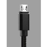 Maxbell 2.4A Current Fast USB Cable Charger Cord Android Charging Cable Black