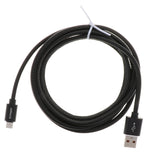 Maxbell 2.4A Current Fast USB Cable Charger Cord Android Charging Cable Black