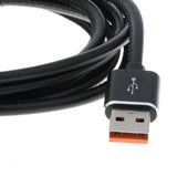 Maxbell 2.4A Current Fast USB Cable Charger Cord Android Charging Cable Black