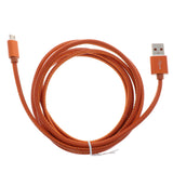 Maxbell 2.4A Current 3ft Fast USB Cable Charger Cord Android Charging Cable Orange