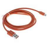 Maxbell 2.4A Current 3ft Fast USB Cable Charger Cord Android Charging Cable Orange