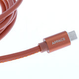 Maxbell 2.4A Current 3ft Fast USB Cable Charger Cord Android Charging Cable Orange