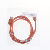 Maxbell 2.4A Current 3ft Fast USB Cable Charger Cord Android Charging Cable Orange