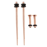 Maxbell 4Pcs Ear Stretching Tapers Plugs Tunnels Ear Gauges Expander Jewelry 1.6mm