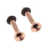 Maxbell 4Pcs Ear Stretching Tapers Plugs Tunnels Ear Gauges Expander Jewelry 1.6mm