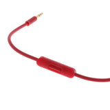 Maxbell 3.5mm Male to Right Angle Male Headphone Stereo Audio Aux Cable Red