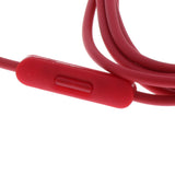 Maxbell 3.5mm Male to Right Angle Male Headphone Stereo Audio Aux Cable Red