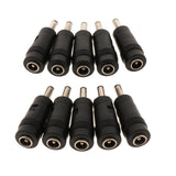 Maxbell 10 Pieces DC 5.5x2.1mm Female to 4.0x1.35mm Male Laptop Power Supply Adapter