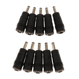 Maxbell 10 Pieces DC 5.5x2.1mm Female to 4.0x1.35mm Male Laptop Power Supply Adapter