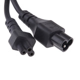 Maxbell IEC 320 C5 to C6 Extension Cable, Micky 3 pin Male to Female Extension Cable