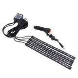 Maxbell Car LED Strip Lights LED App Control Interior Lights Sound Active Function