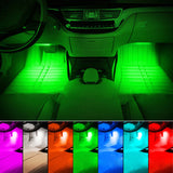 Maxbell Car LED Strip Lights LED App Control Interior Lights Sound Active Function