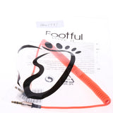 Maxbell 3.5mm Auxiliary Audio Male to Male Cable 90 Degree Right Angle Line Orange