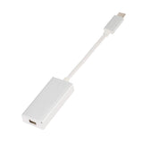 Maxbell USB C Type C Mini Display Port DP Adapter Support 4K Male to Female silver