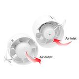 Maxbell 6" 14w Exhaust Blower Silent Wall Extractor Ventilation Fan Window Bathroom