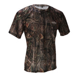 Maxbell Men Short Sleeve T Shirt Hunting Bionic Camouflage Quick Dry Clothing L