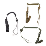 Maxbell Outdoor Multi-functional Tactical Lanyard Anti-lost Safety Rope Keychain Black