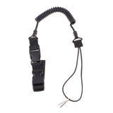 Maxbell Outdoor Multi-functional Tactical Lanyard Anti-lost Safety Rope Keychain Black