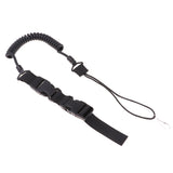 Maxbell Outdoor Multi-functional Tactical Lanyard Anti-lost Safety Rope Keychain Black