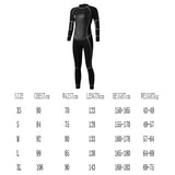 Maxbell Women Full Body Wetsuit UPF 50+ Scuba Diving Surf Rash Guard Black  XS