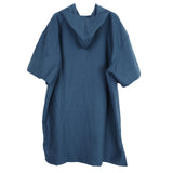 Maxbell Surf Changing Robe Beach Poncho Microfiber Bathrobe Bath Towel Adult Blue