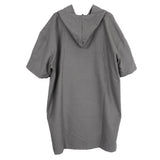 Maxbell Surf Changing Robe Beach Poncho Microfiber Bathrobe Bath Towel Adult Gray