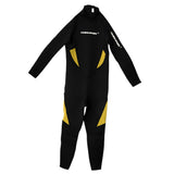 Maxbell Men's Neoprene 3mm Wetsuit Scuba Diving Surfing Swimming Jumpsuit XL Yellow