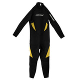 Maxbell Men's Neoprene 3mm Wetsuit Scuba Diving Surfing Swimming Jumpsuit XL Yellow