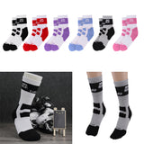 Maxbell Men Women Sports Socks Skateboard Roller Skating Breathable Socks black S