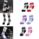 Maxbell Men Women Sports Socks Skateboard Roller Skating Breathable Socks black S