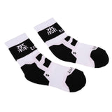 Maxbell Men Women Sports Socks Skateboard Roller Skating Breathable Socks black S