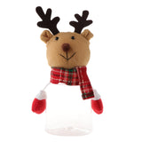 Maxbell Christmas Candy Jar Decorative Gift Treat Bags Sugar Container  Elk Deer