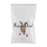 Maxbell Christmas Candy Jar Decorative Gift Treat Bags Sugar Container  Elk Deer