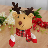 Maxbell Christmas Candy Jar Decorative Gift Treat Bags Sugar Container  Elk Deer