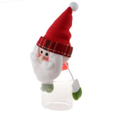 Maxbell Christmas Candy Jar Decorative Gift Treat Bags Sugar Container  Santa Claus