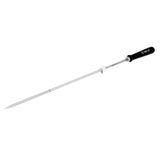 Maxbell Outdoor Stainless Steel Barbeque Skewer Needle with Wood Handle Kebab Stick